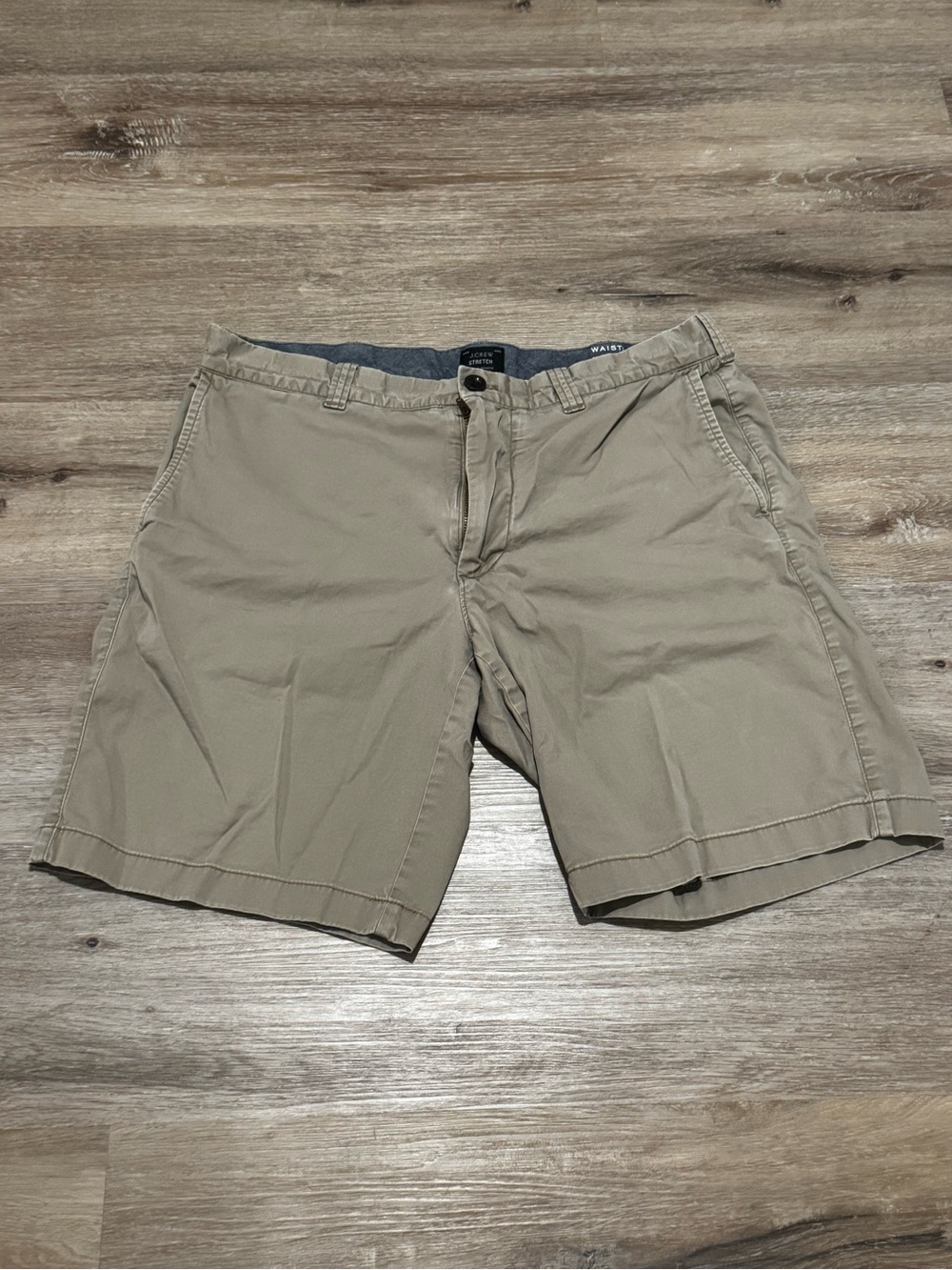J. Crew Men's Tan Cotton Cargo Shorts